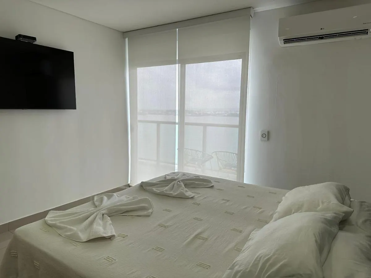 Apartment Cartagena - Hermoso Apartamento En Bocagrande Con Vista A La Bahia