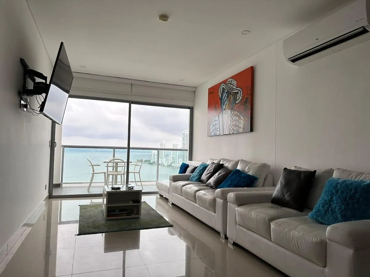 Cartagena - Hermoso Apartamento En Bocagrande Con Vista A La Bahia Apartment